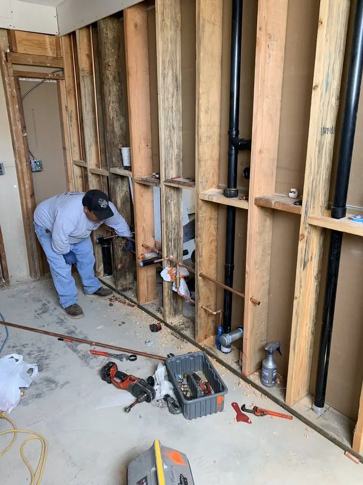 Commercial rough-in plumbing for Gas Line Repair in Braewood Park